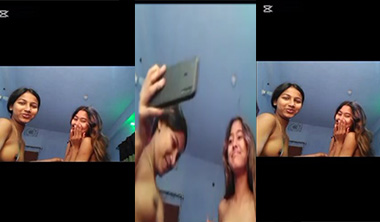 Cute Girl Lesbian Friends Enjoying Pussy