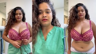 Indian Hot Tanker Nurse Strip – Teasing Porn Viral Clip hd