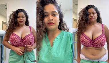 Indian Hot Tanker Nurse Strip – Teasing Porn Viral Clip hd
