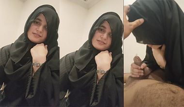 Desi Hot Hijabi Girl Sucking Mallu BF Big Dick In OYO