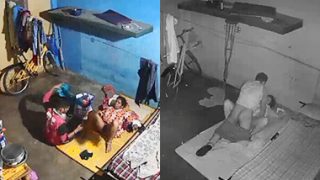 Shy Tamil Wife With Husband Fucking In Home CCTV Cam