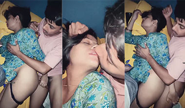 Threesome Fucking Desi Indian Bhabhi Hard Enjoy Sex